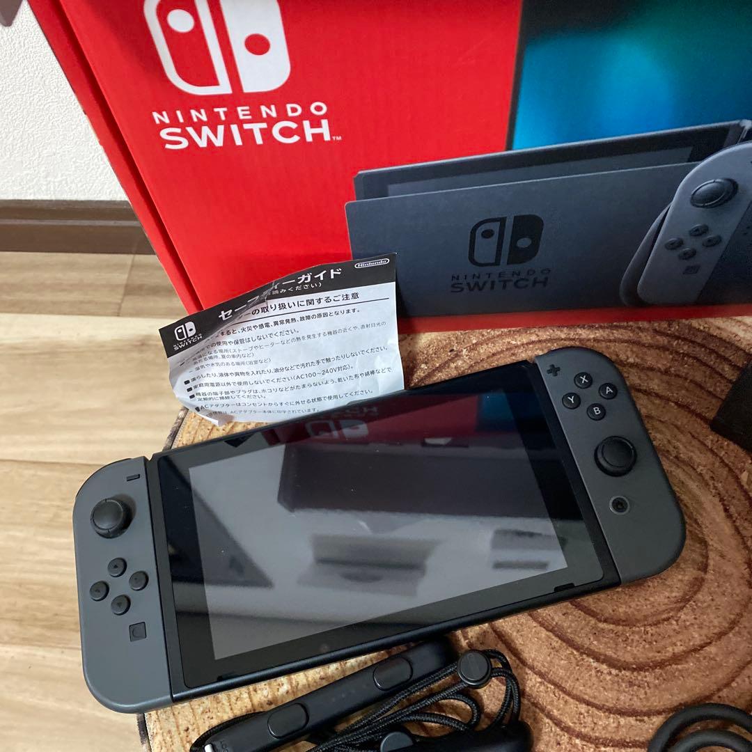 Nintendo Switch ニンテンドースイッチ本体　グレー ④