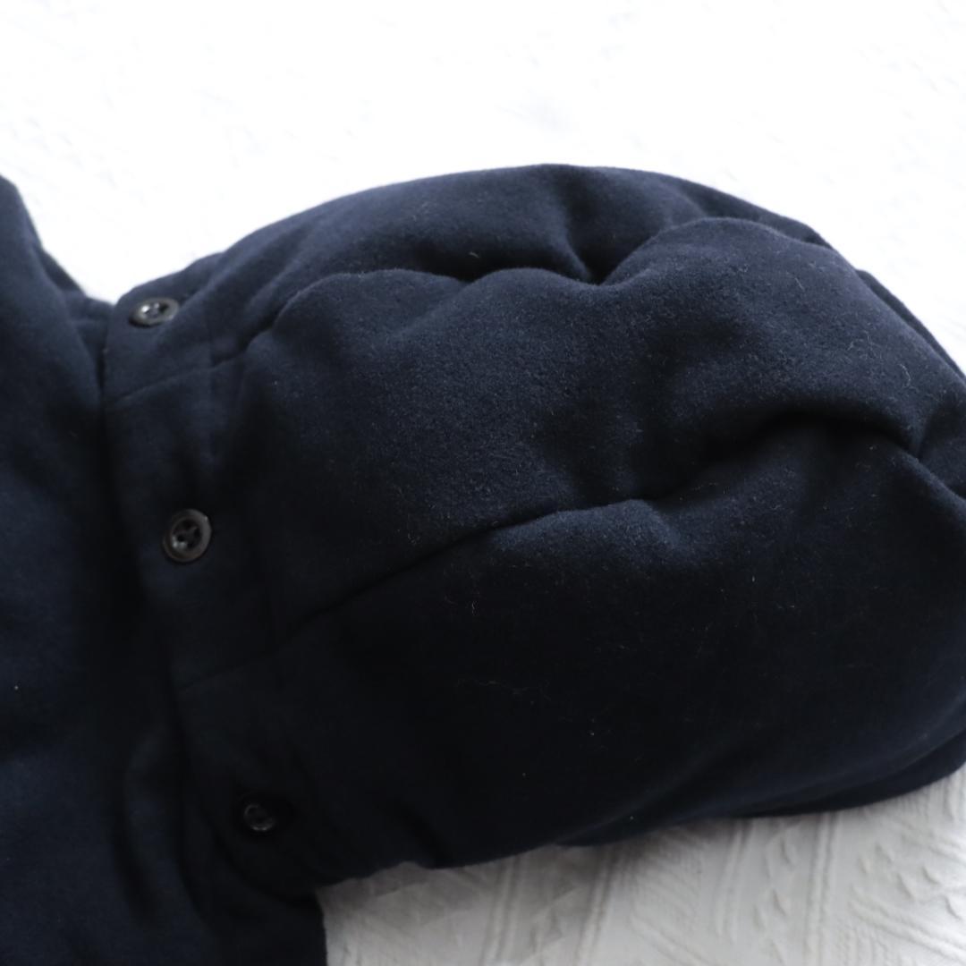 近年！美品！DANTON ウールダウンベスト　BEAMS別注　36　フーディー