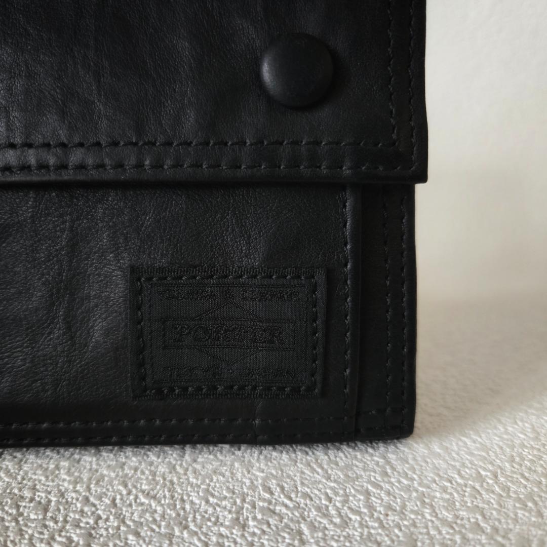PORTER＿Dyneema WALLET＿85周年レザー財布ダイニーマレザー