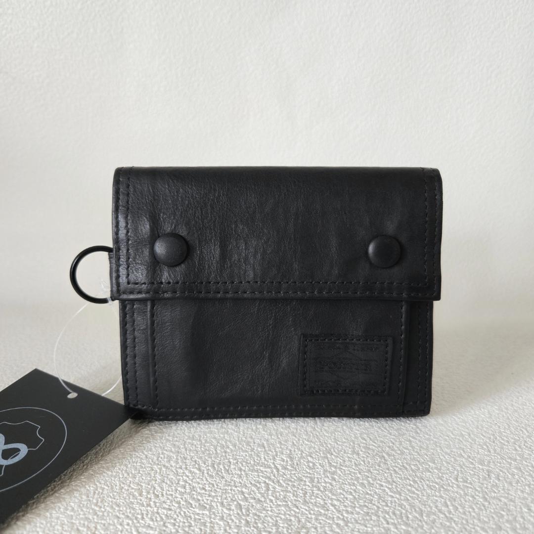 PORTER＿Dyneema WALLET＿85周年レザー財布ダイニーマレザー