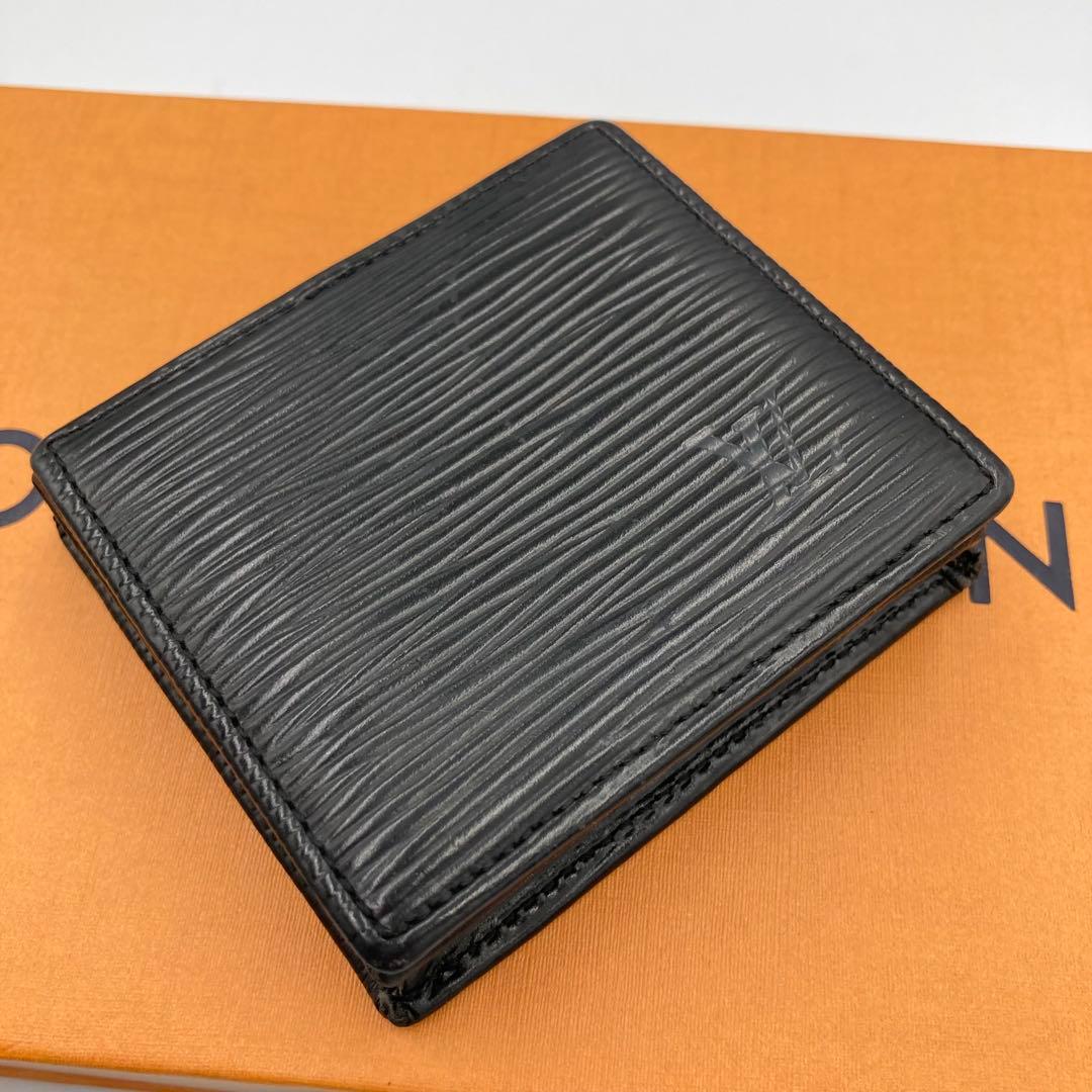 ！美品！　ルイヴィトン　ケース　エピ　ブラック　63A