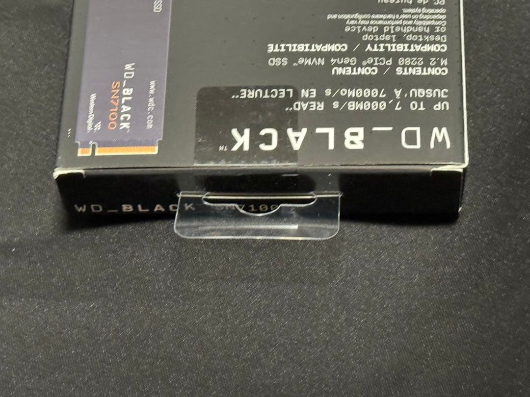 新品未開封 WD_BLACK SN7100 NVMe SSD 4TB