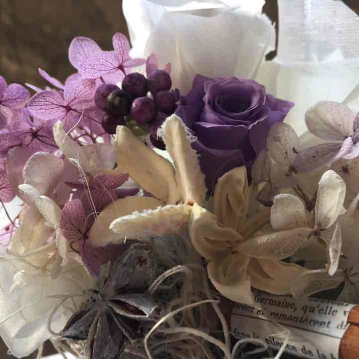 out りお様 母の日 プリザーブド フラワー アレンジメント