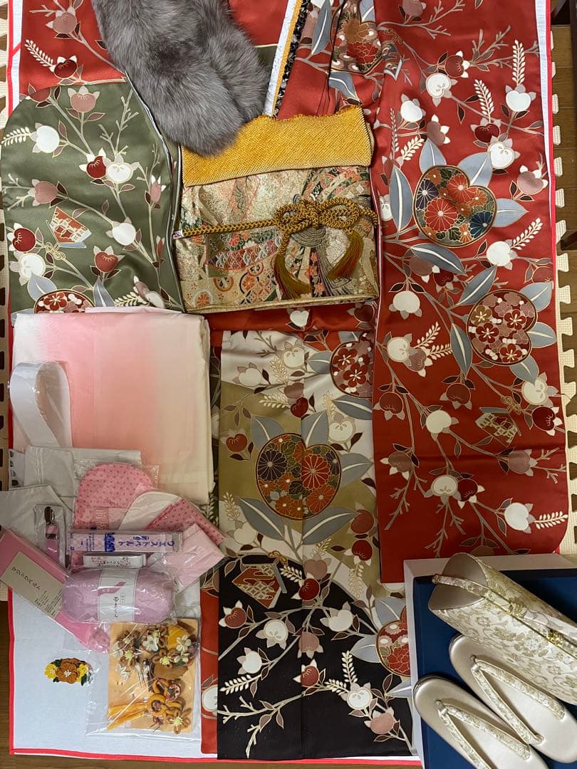 振袖フルセット 草履バッグ 着付けセット 成人式 振袖