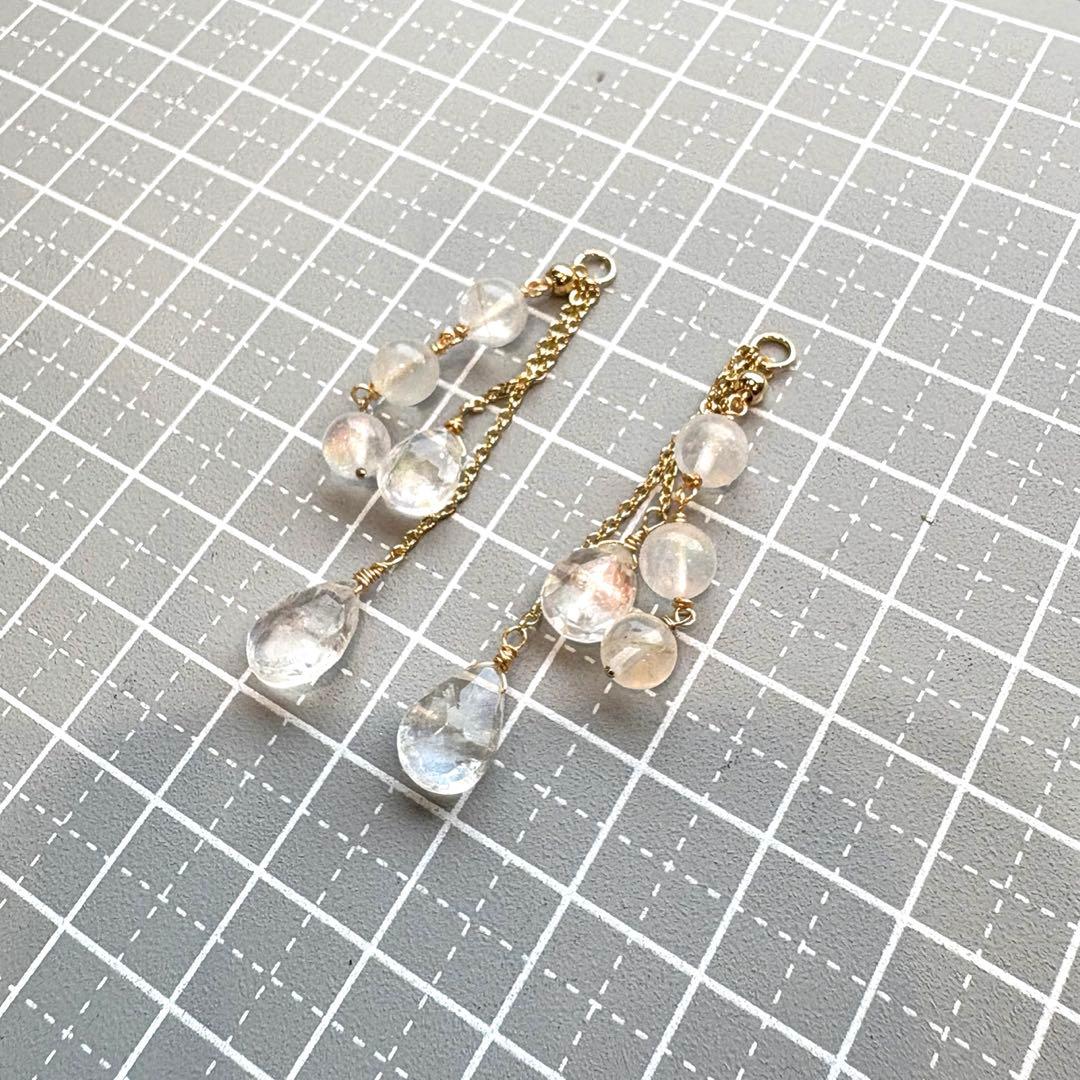 Kaya✴︎非加熱ルビーローズカット①＊チャーム