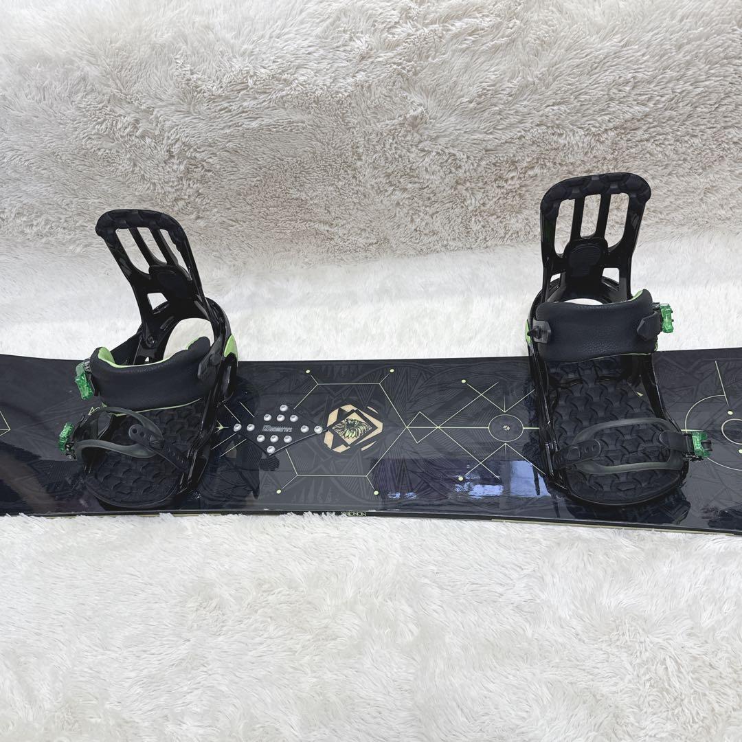 スノーノード セット サロモン 156cm サイト リズム ビンディング