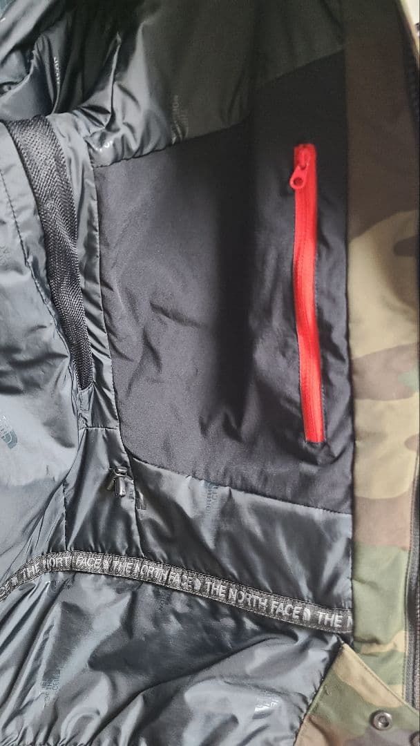 THE NORTH FACE ステップシリーズカモフラスノーボードウエア