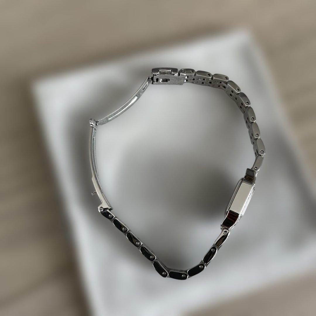 ★美品★ルナージュ腕時計　ダイヤベゼル0.26ct 旭ダイヤモンド