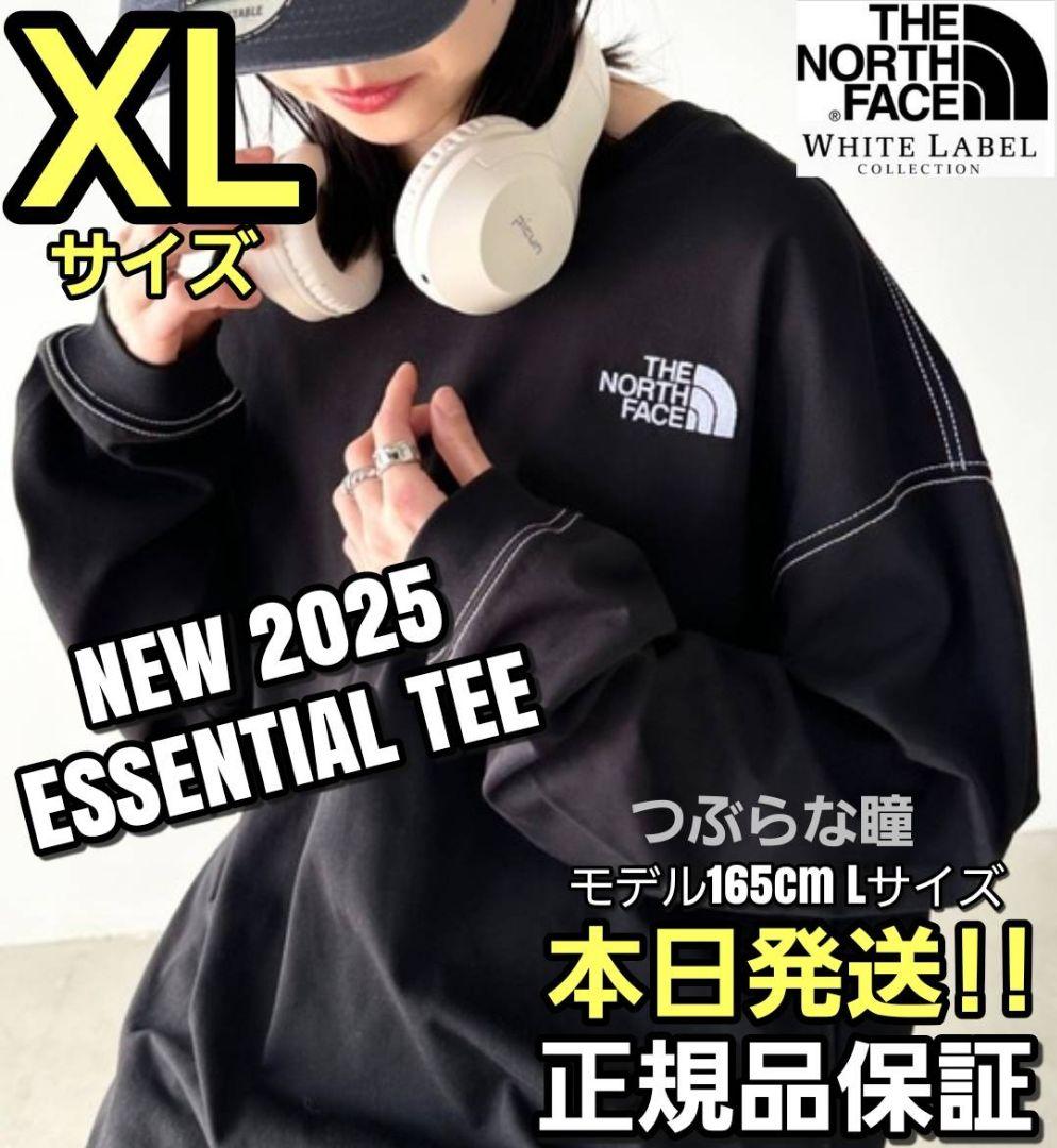 THE NORTH FACE 2025 ESSENTIAL TEE XL黒