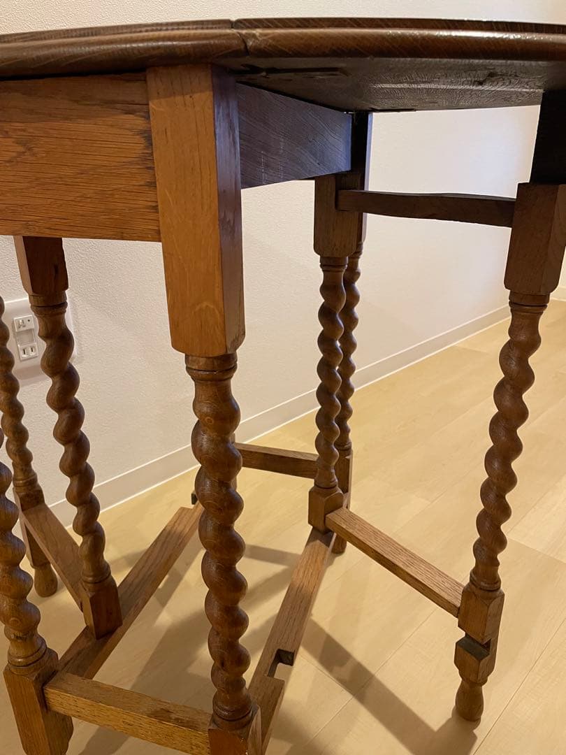 英国アンティークゲートレッグテーブル イギリスゲートレッグテーブル