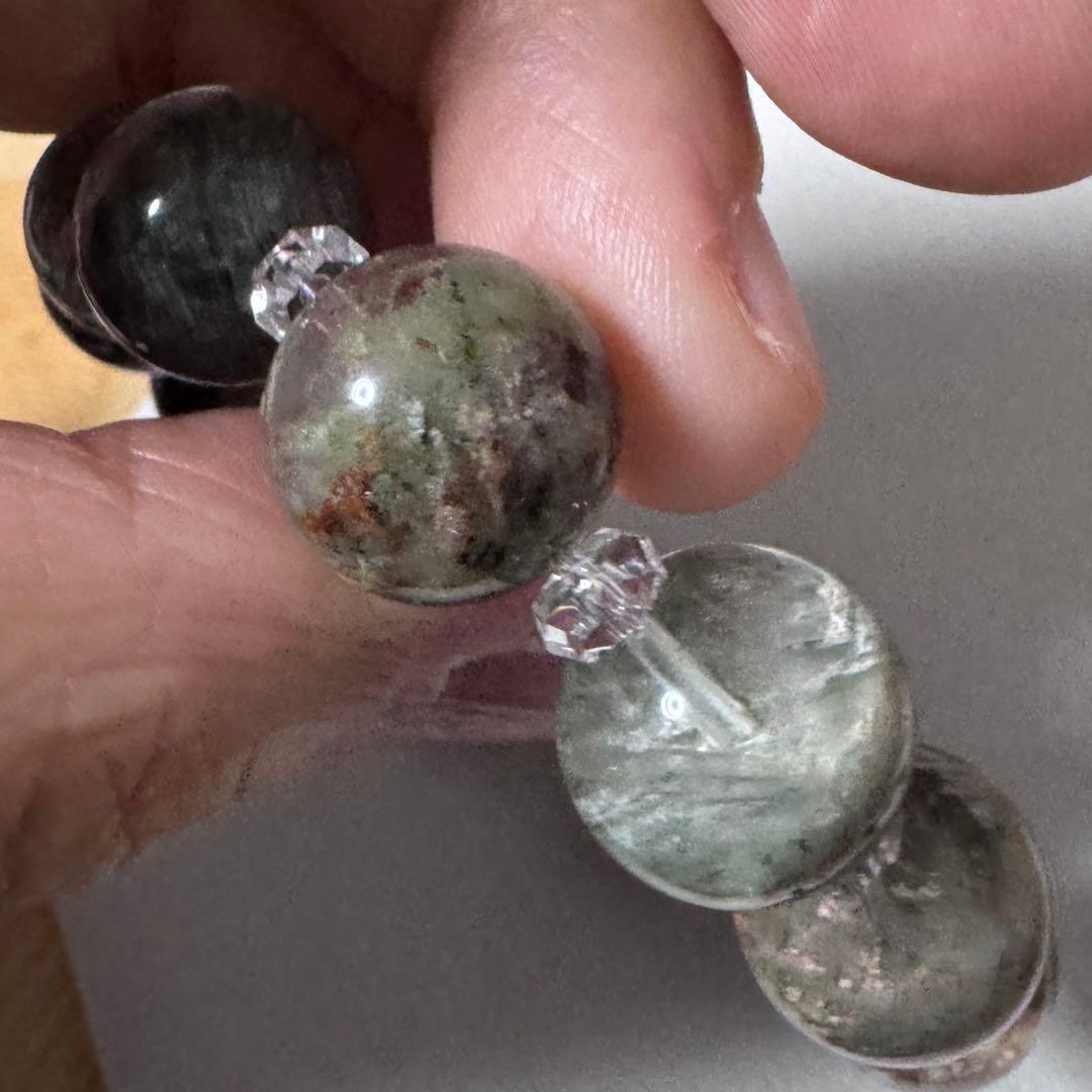 【新品未使用】龍神ガーデンファントムクォーツブレスレット、13.0〜13.9mm