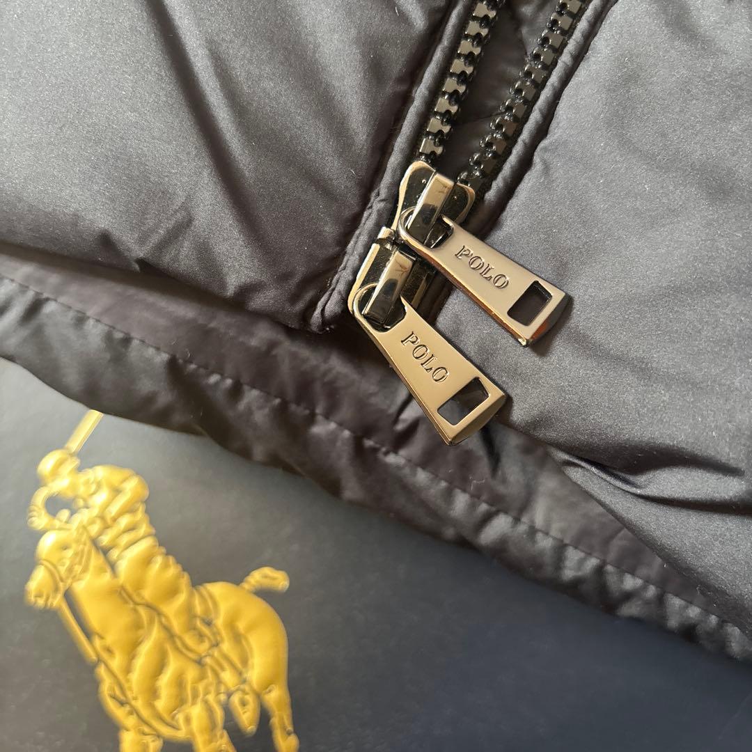 【美品】Ralph Lauren 黒ダウンベスト　S