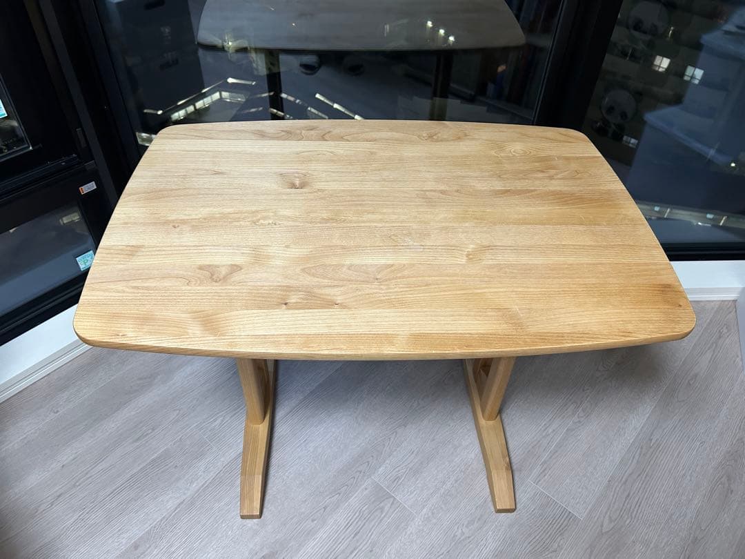 ダイニングテーブル MOMO NATURAL MIDDLE TABLE OVAL TOP 20