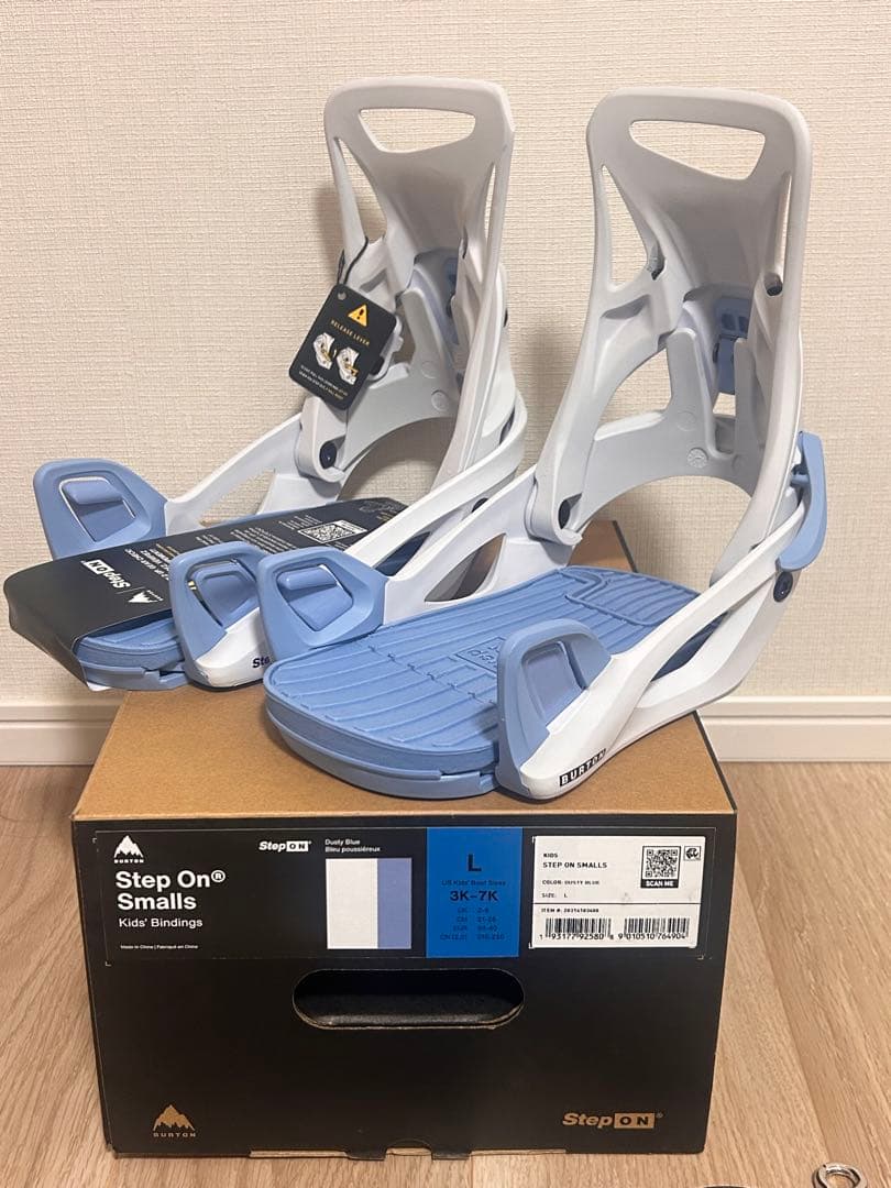 【新品未使用】24-25モデルBURTON Step On SmallsキッズL