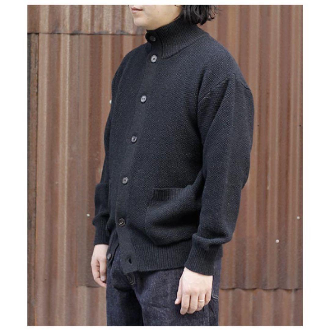トップス BATONER HIGH TWIST CARD WOOL BLOUSON