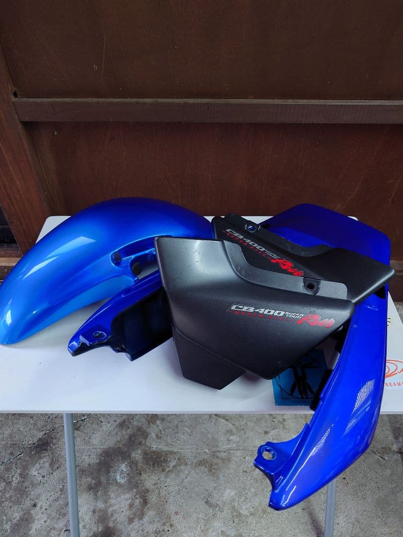 HONDA CB400SF NC42前期 カウルパーツセット 青M