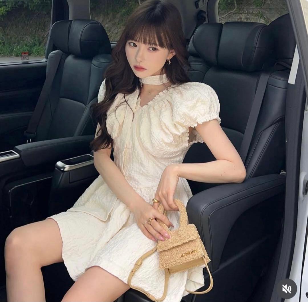 ワンピース THE TOE Kolonaki Tie Neck Onepiece