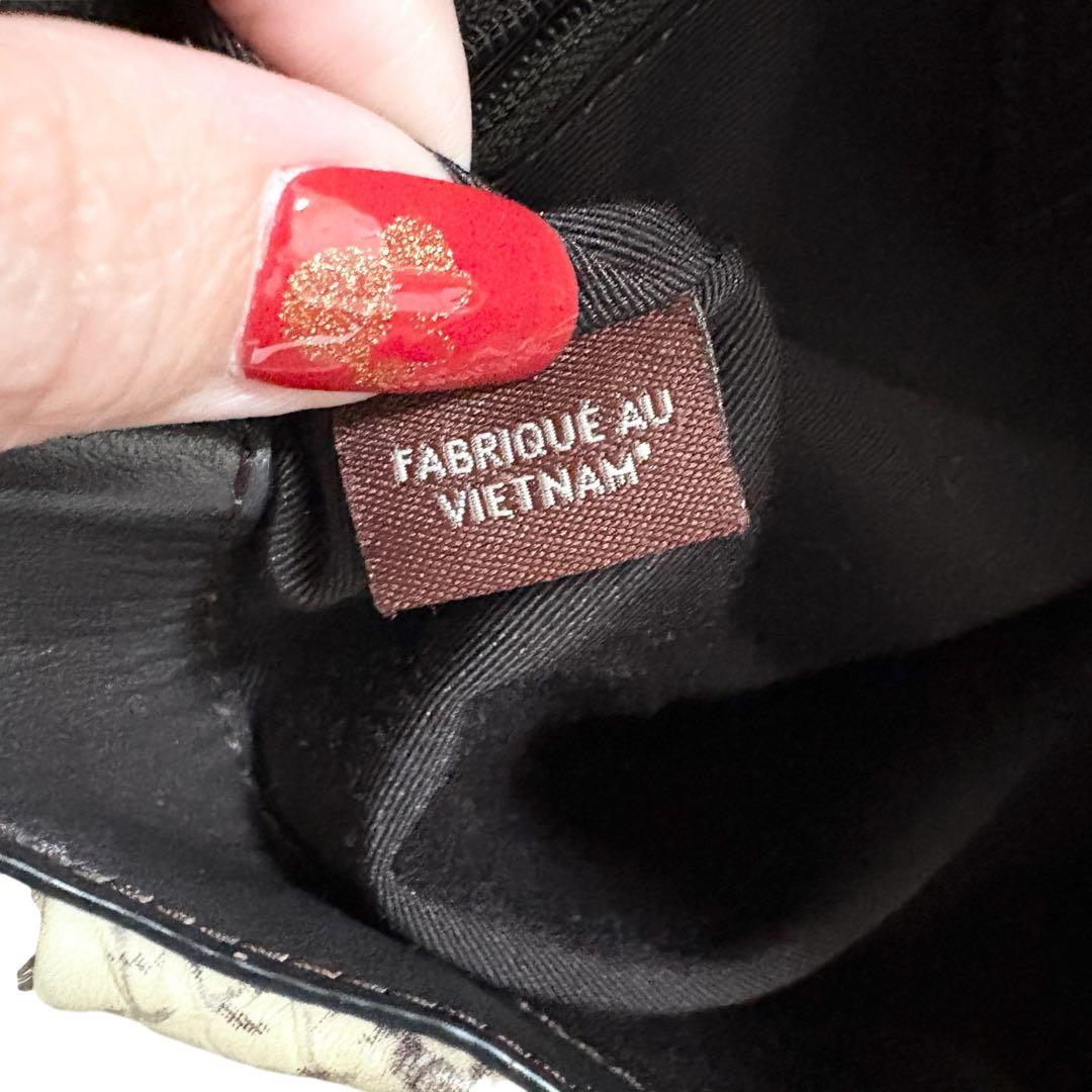 美品✨COACH コーチ パイソン柄 ヘビ柄 型押し トートバッグ A4収納可