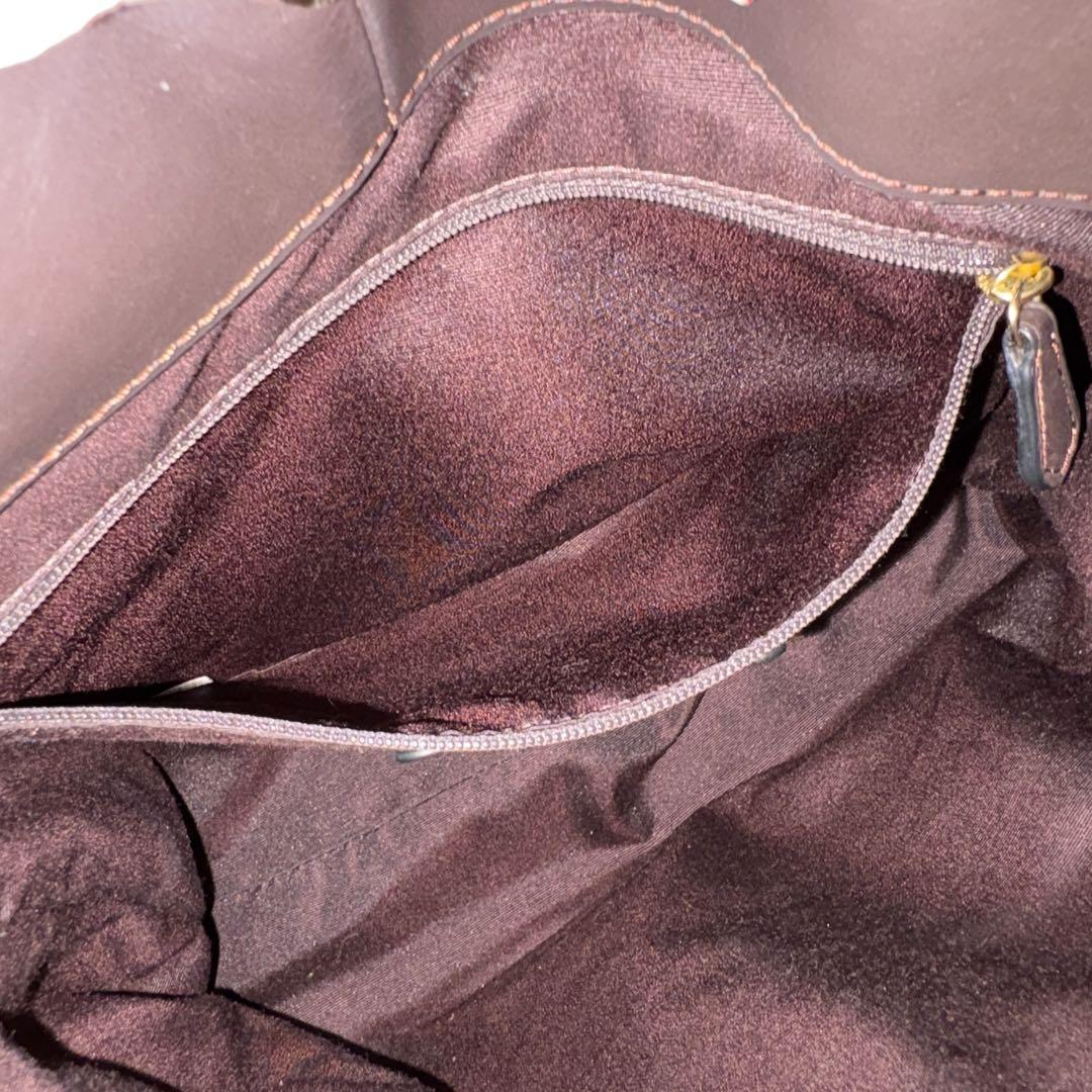 美品✨COACH コーチ パイソン柄 ヘビ柄 型押し トートバッグ A4収納可