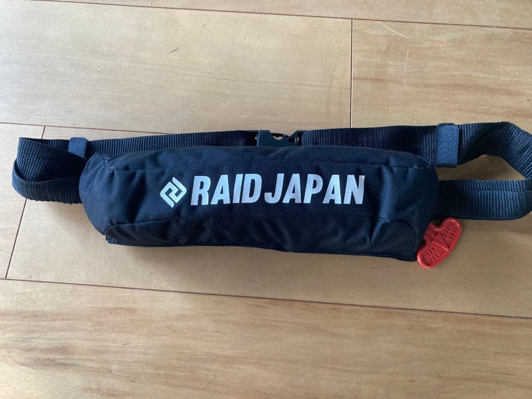 ☆希少☆RAID JAPAN 自動膨張式ライフジャケット桜マーク有りタイプA