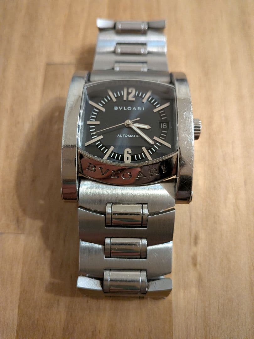 【人気BLACK】BVLGARI アショーマ AA44S ブルガリ時計