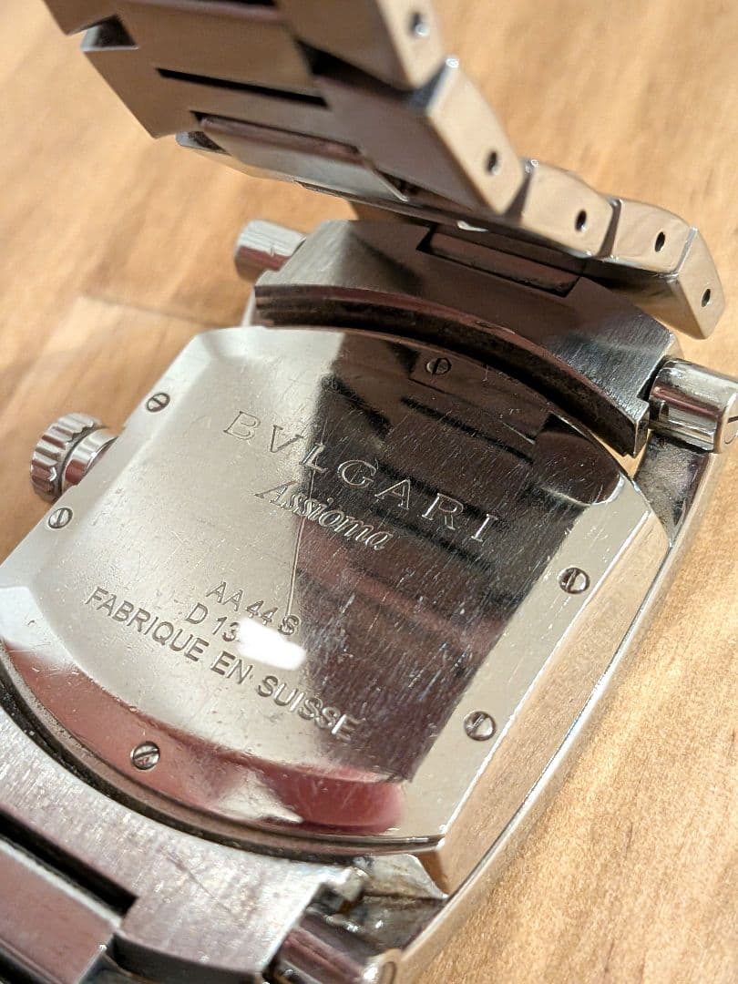 【人気BLACK】BVLGARI アショーマ AA44S ブルガリ時計