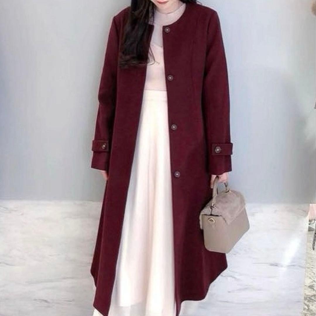 ノエラ 2way ケープ ウール コート