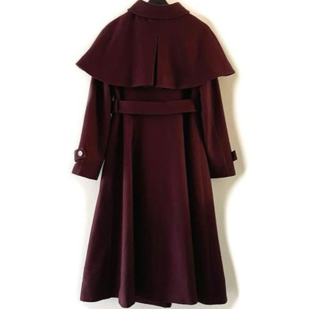 ノエラ 2way ケープ ウール コート