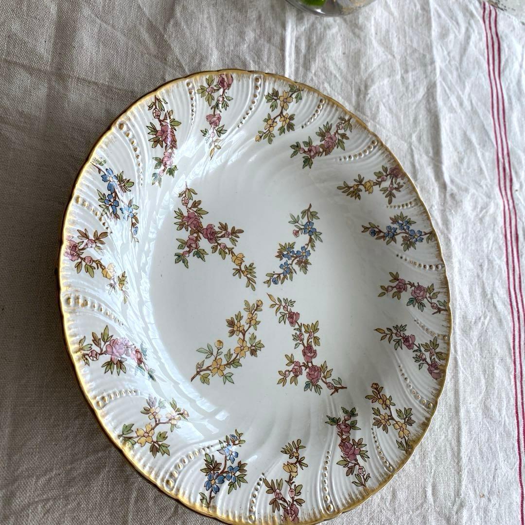 Sarreguemines　ルイ15世　深皿プレート　フランスアンティーク【C】