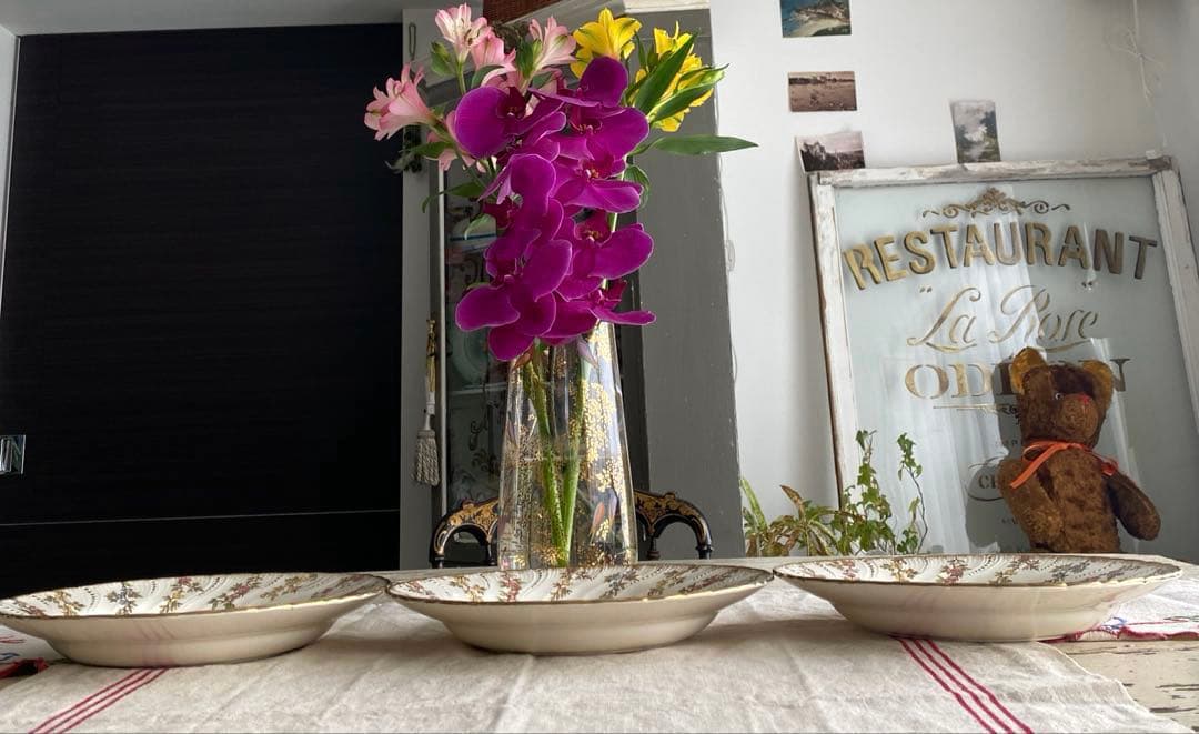 Sarreguemines　ルイ15世　深皿プレート　フランスアンティーク【C】