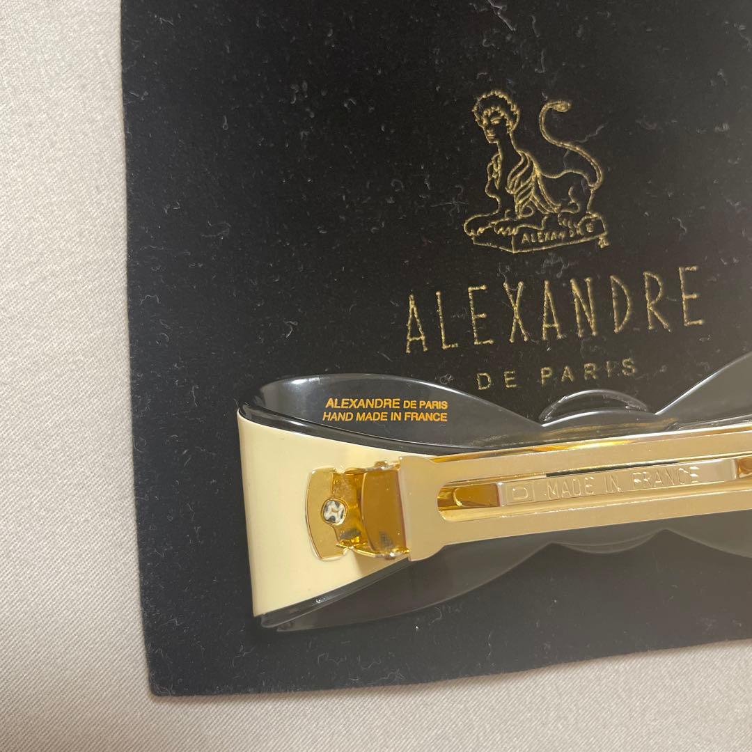 アレクサンドルドゥパリ リボン バレッタ リズレ