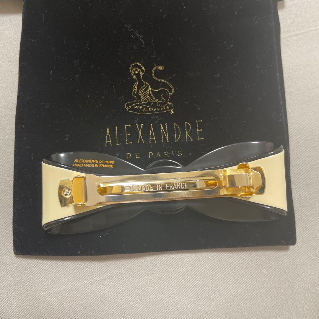 アレクサンドルドゥパリ リボン バレッタ リズレ