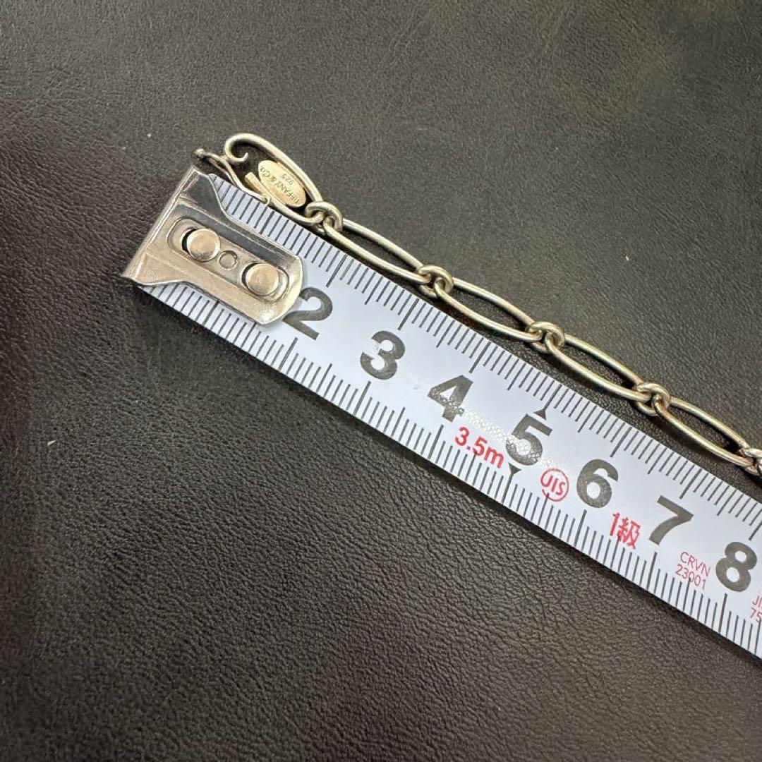 A*K様 ティファニー オーバルリンク ブレスレット 925 現状品 一部切れ