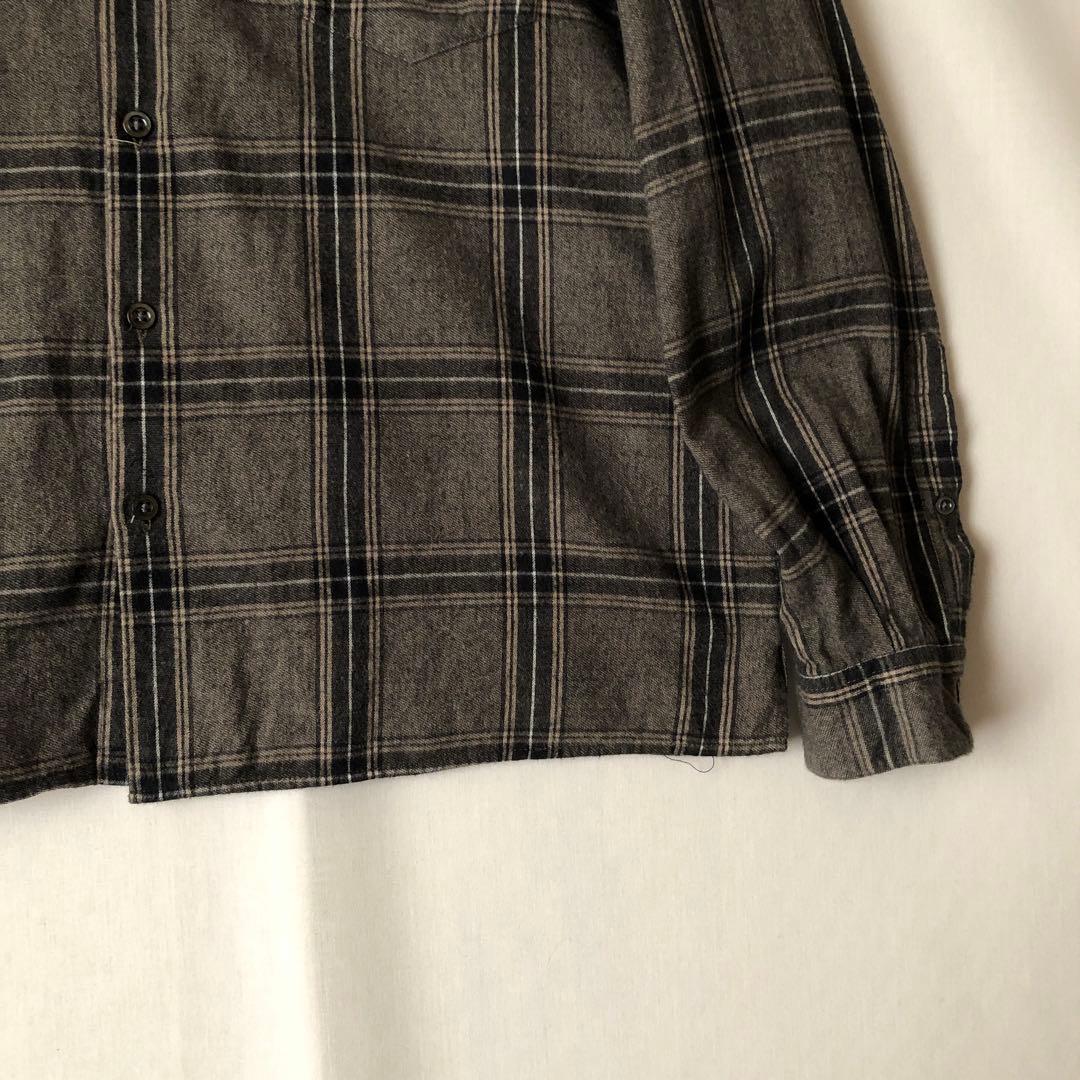 【春物】steven alan スティーブンアラン ネルシャツ BOLD FIT