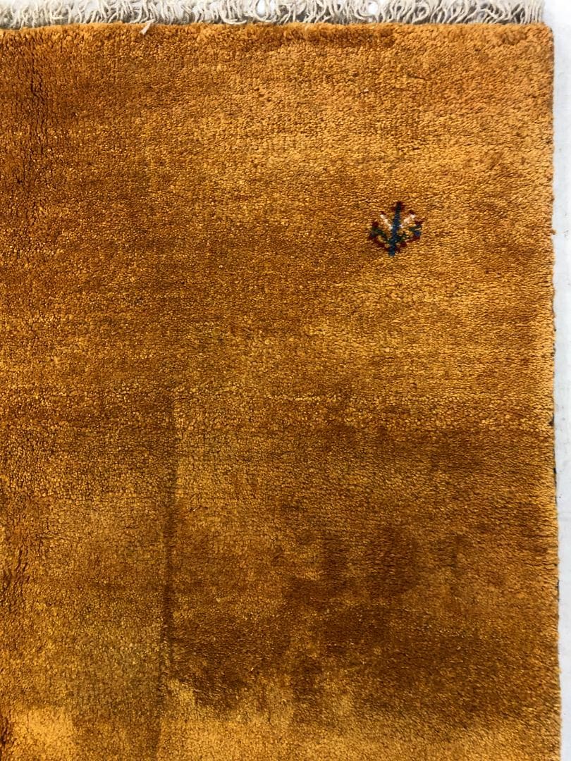 ギャベ イラン産 167×243 黄 K-30