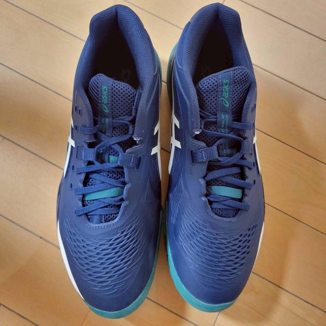 【M-277】asics ゲルレゾリューションX ワイド　27cm