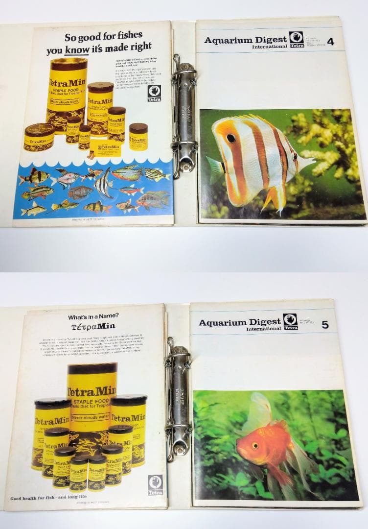 k*i様 希少古書 1972年～ テトラ 世界のアクアリウム情報誌 創刊号 No