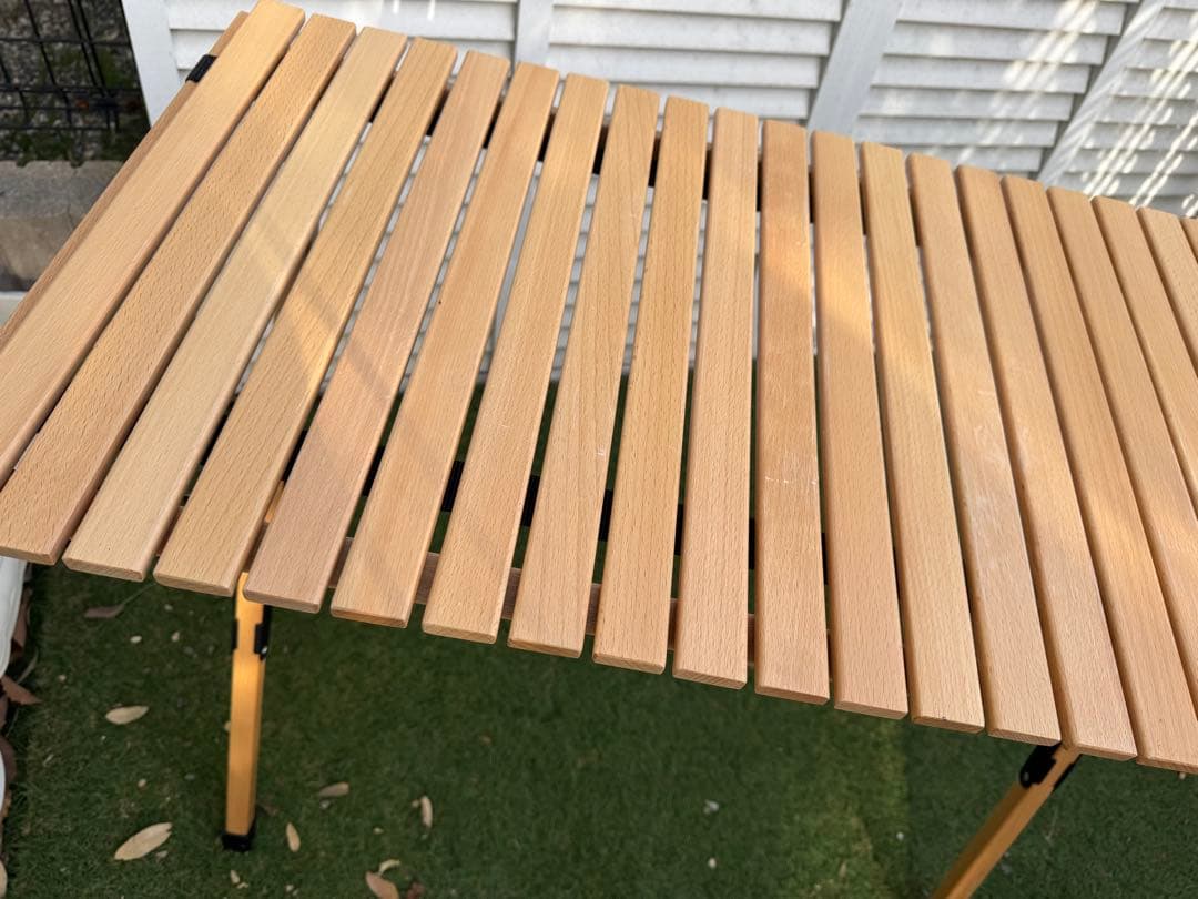 ウッドロールテーブル バーナーテーブル