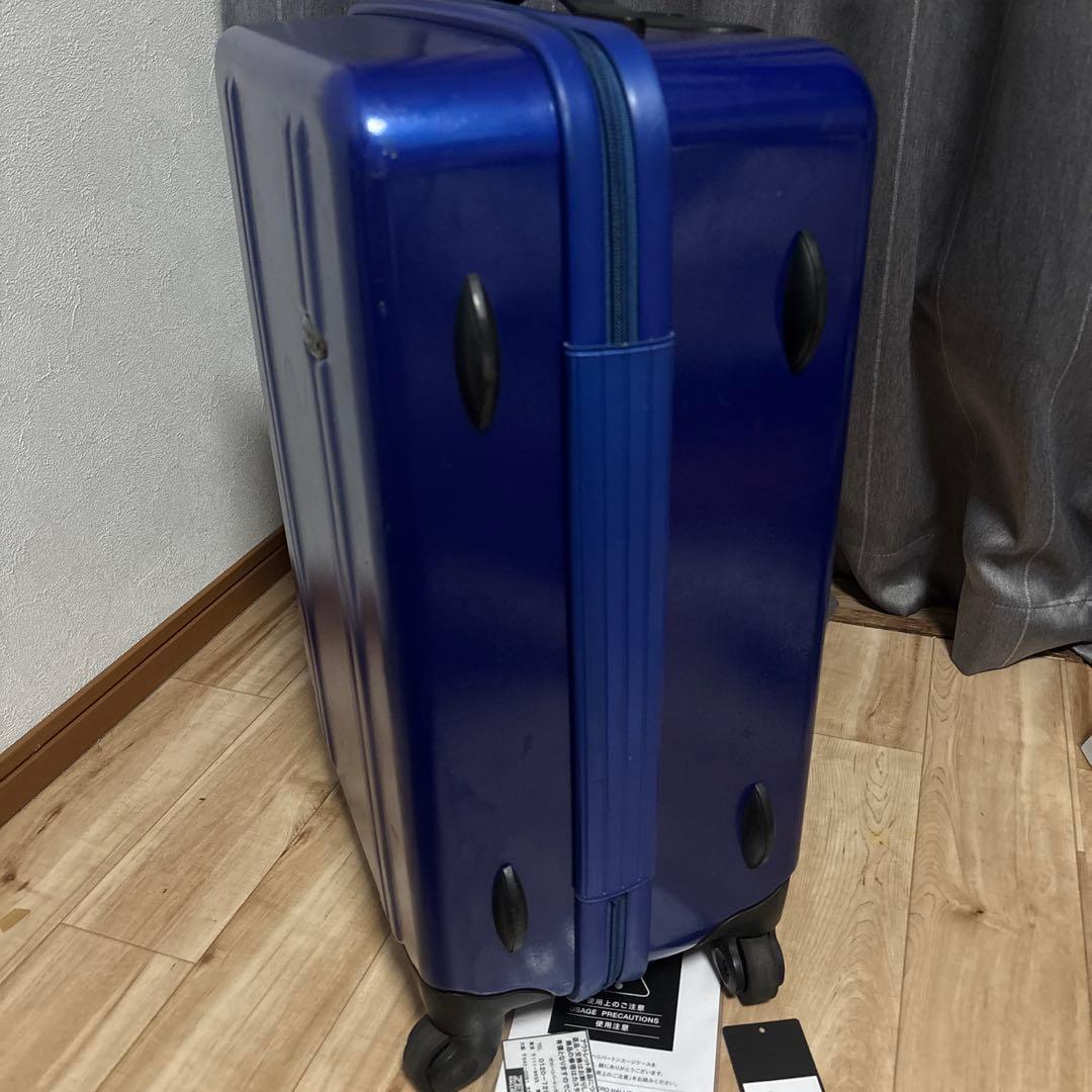 ゼロハリーバートン　キャリーケース　4輪　ブルー　約55L 状態良い　最安値