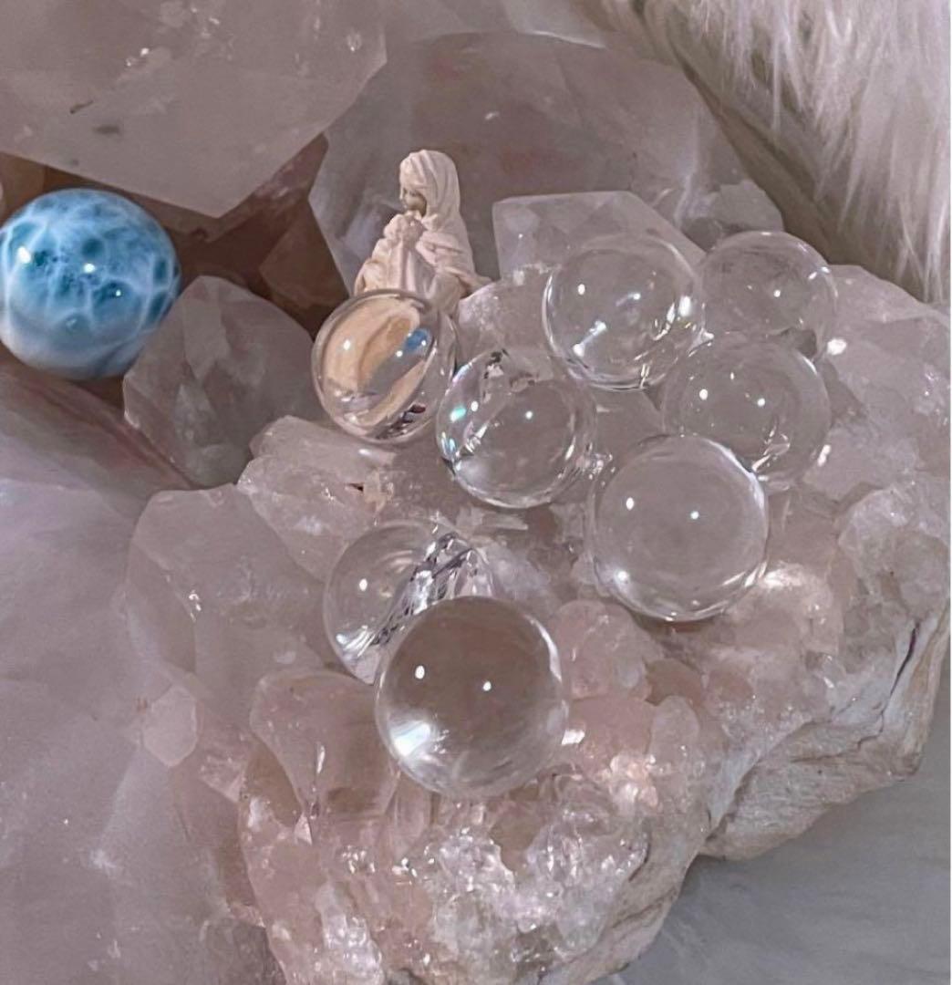 ピンクマニカラン水晶クラスター　14kg超　レムリアンシード　虹etc