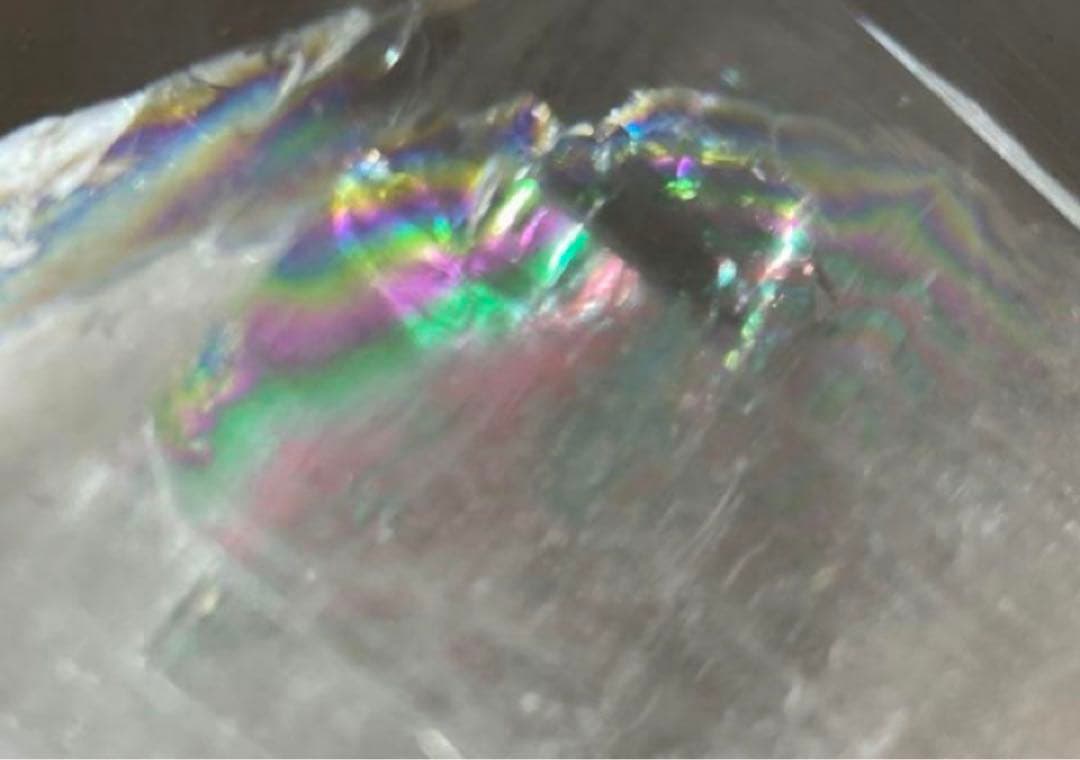 ピンクマニカラン水晶クラスター　14kg超　レムリアンシード　虹etc