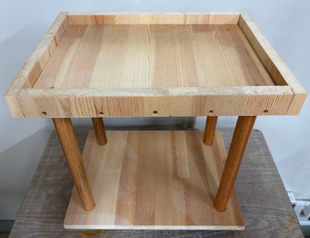 廻し焼香台「移動式焼香台」（手作り）