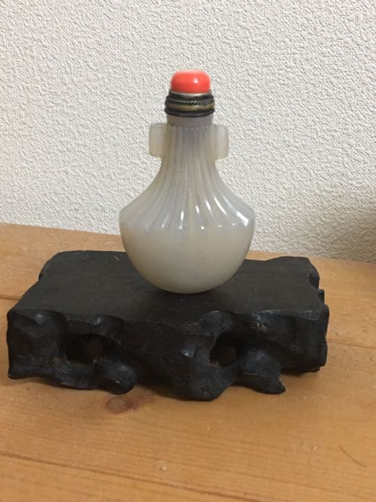 鼻煙壷 瑪瑙 珊瑚 中国美術 清時代