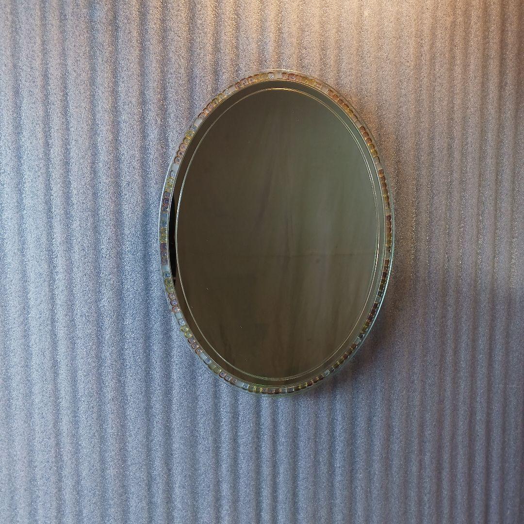 楕円形 壁掛け鏡