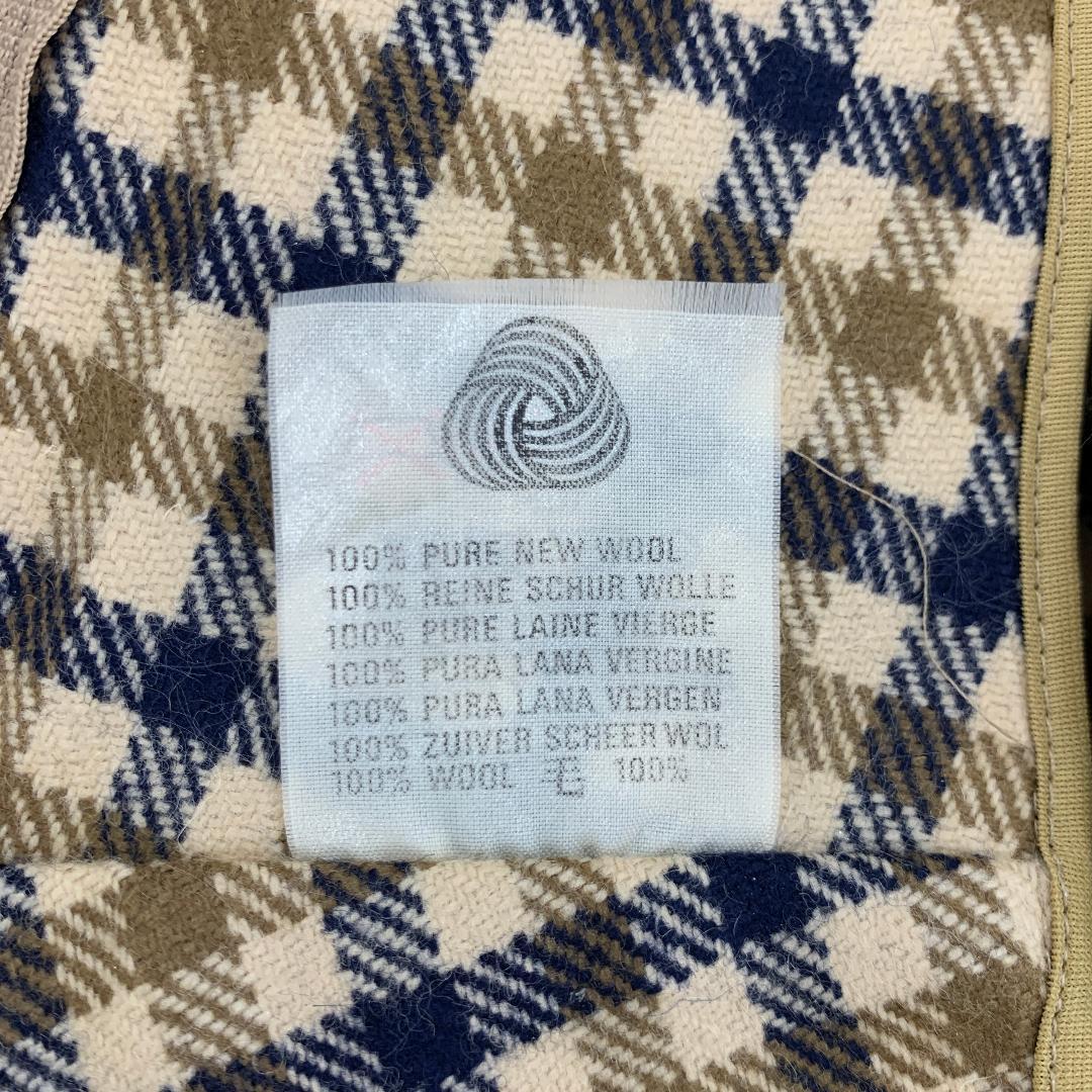 アクアスキュータム バルマカーンコート 36 Sサイズ ベルト付き 玉虫色 光沢