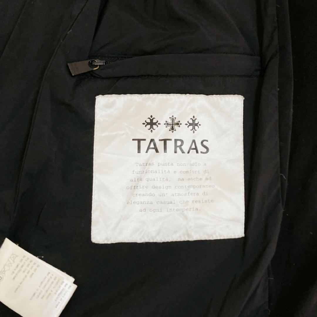 タトラス　ベリーナ　ラクーンファー　キルティング　ダウンコート　黒　02