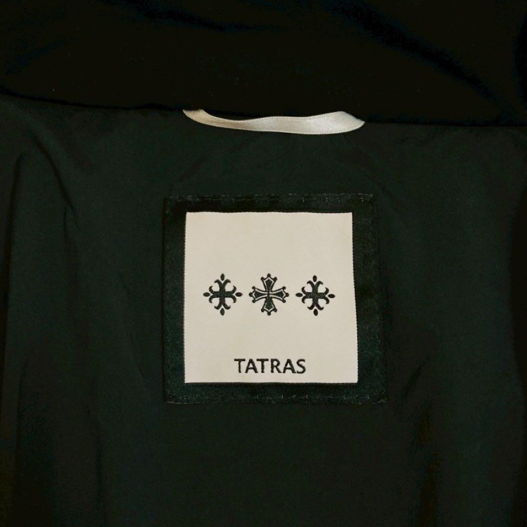 タトラス　ベリーナ　ラクーンファー　キルティング　ダウンコート　黒　02