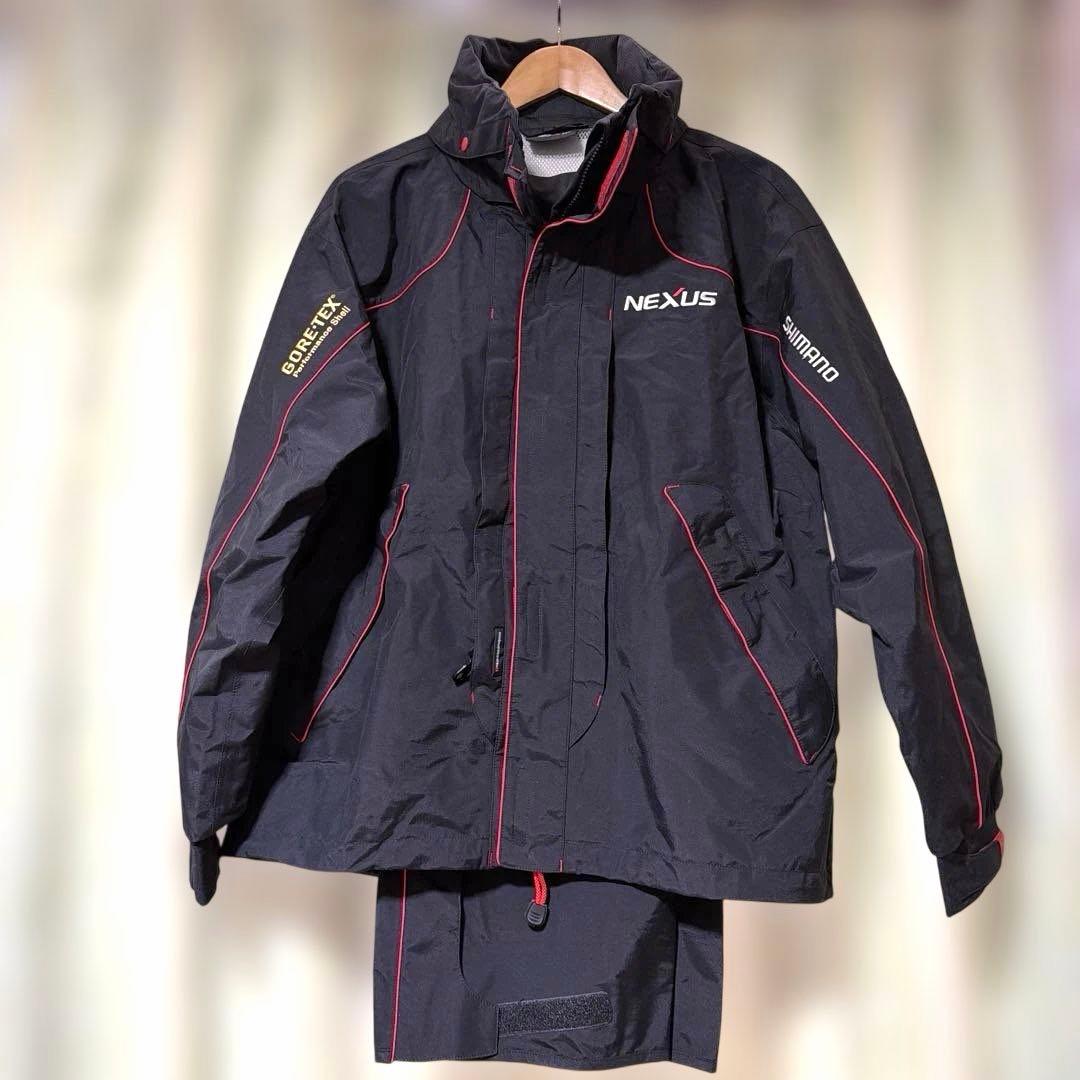 【SHIMANO NEXUS】シマノネクサス　レインスーツフィッシングウェアLL