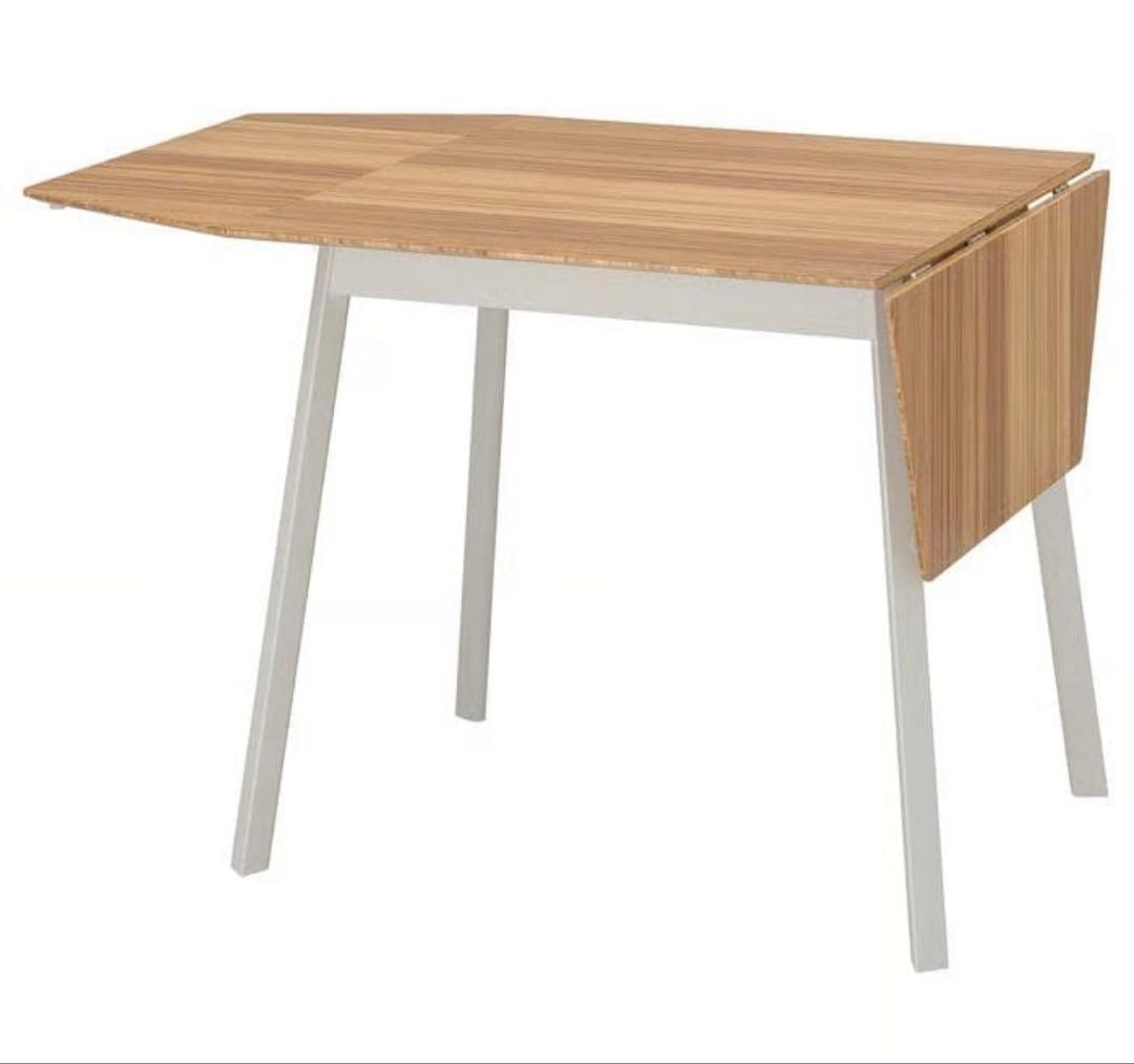 【美品・滋賀引取り可】IKEA 折りたたみ伸長式・定価24,990円