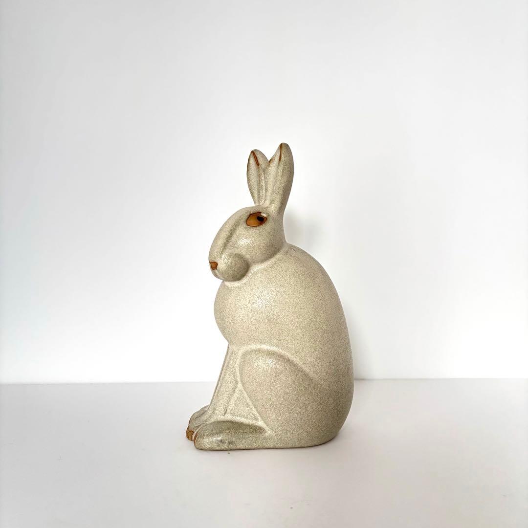 【希少・美品】リサラーソン 野ウサギ Jie